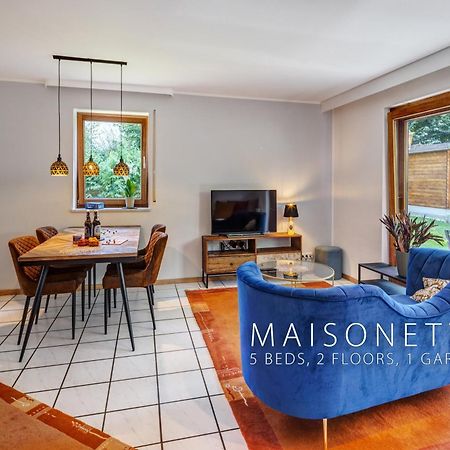 Moderne Maisonette Mit Garten อุนเทอร์ชไลสส์ไฮม์ ภายนอก รูปภาพ